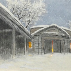 Двор каретного сарая