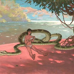 Маугли и Каа