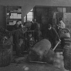 Рабочий момент съемок