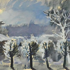 Лунная ночь в Отрадном