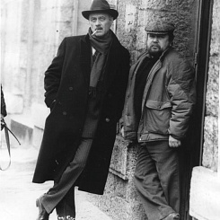 С.Говорухин и С.Соловьев во время съемок фильма