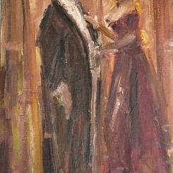 Княжна Марья с отцом