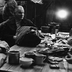 Рабочий момент съемок