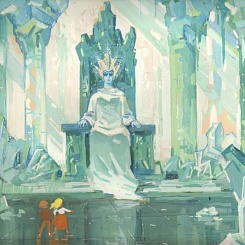 Кай и Герда перед Снежной королевой