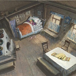 Кеша в кровати