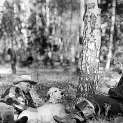 Рабочий момент съемок фильма