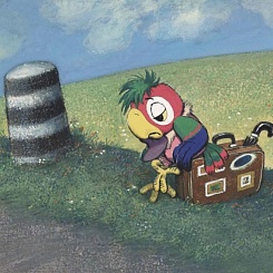 Кеша с чемоданом