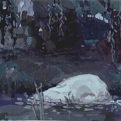 На берегу Ильмень-озера