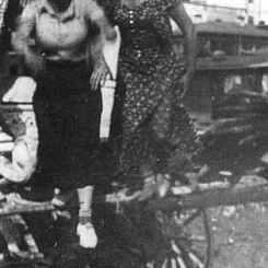 Э.Тобак на съемках фильма