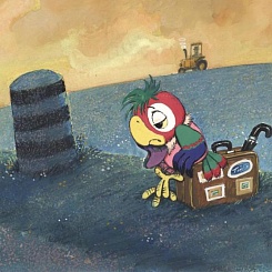 Кеша с чемоданом