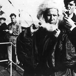 С.М. Эйзенштейн на съемках фильма