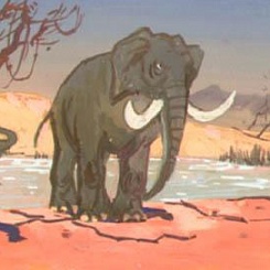 Слоны на водопое