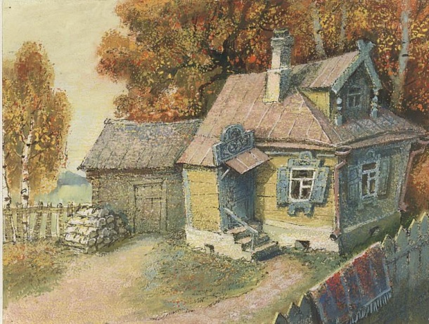 Деревенский двор