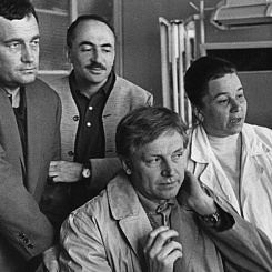 Рабочий момент съемок