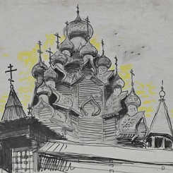 Кижи. Церковь