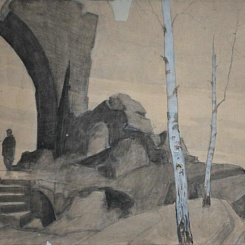 Пепелище. Разрушенная церковь