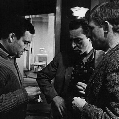 Рабочий момент съемок