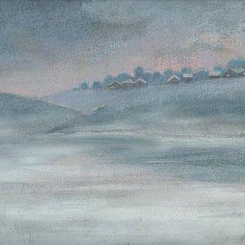 Деревня в тумане