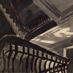 Лестница подъезда: Вероника и Марк