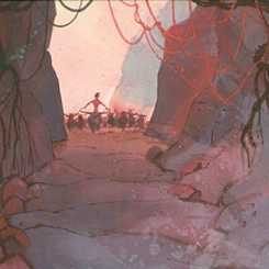 Маугли и стадо быков