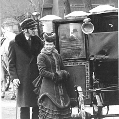 Рабочий момент съемок