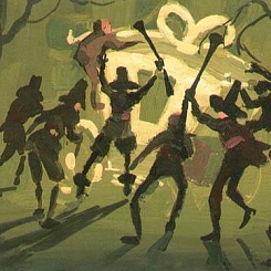 Разбойники у кареты