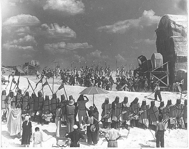 Рабочий момент съемок