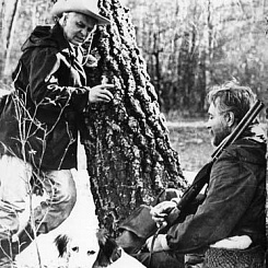 Рабочий момент съемок фильма