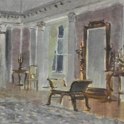 Спальня графини (Дом Ростовых в Петербурге)