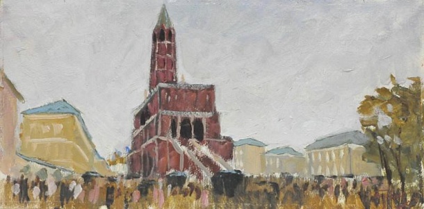 Садово-Сухаревская. Жители покидают Москву