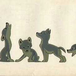 Волк, Волчица, Волчата