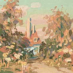 Домик в саду