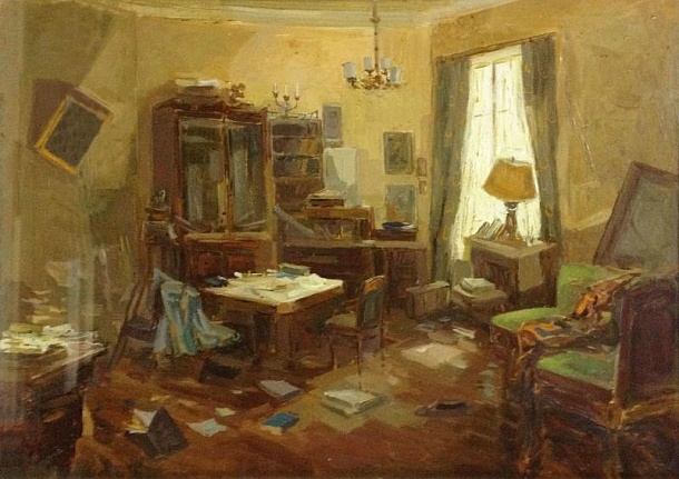 Кабинет. Обыск