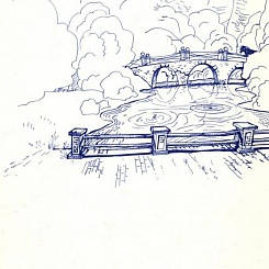 Мост через речку