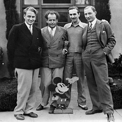 Сергей Эйзенштейн, Григорий Александров, Эдуард Тиссэ, Уолт Дисней