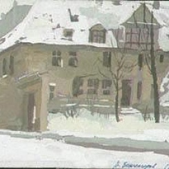 Этюд с натуры (Дом)