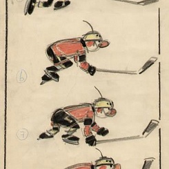 Хоккеист (4 фазы)