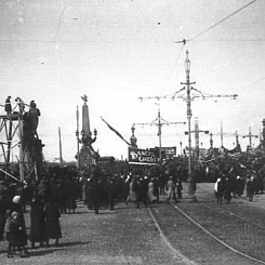 Рабочий момент съемок