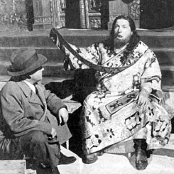 Рабочий момент съемок. Эпизод "Венчание на царство". 1 серия