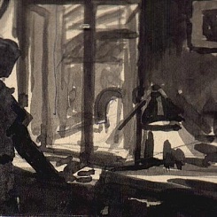 Вероника у окна