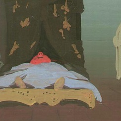 Панорамы улиц, города, спальня сеньора Помидора