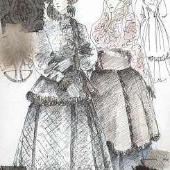 Маша Миронова (арт.К.Грушка) и Палашка (арт.К.Громова)