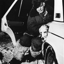 Рабочий момент съемок фильма