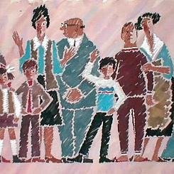 Мужские, женские и детские персонажи