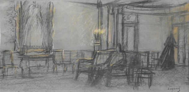 Приемная в доме графа Безухова