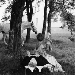 Рекламный материал с авторской пометкой А.А. Тарковского