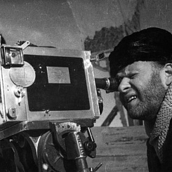 Рабочий момент съемок. Эпизод "Крестьянский ход в Александровскую слободу". 1 серия