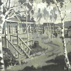 Деревенский  дом. Хутор