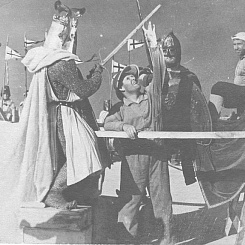 Рабочий момент съемок