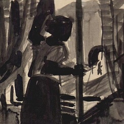 Вероника у окна